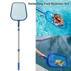 Heavy Duty Pool Skimmer Leaf Rake Net Cleaning Swimming Pool Fine Mesh Netting