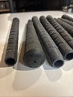 Lot Of 9 Black Knurled Tacki-mac Golf Grips    New