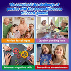 The Uzzle Board Game  Family Board Games For Children  Adults