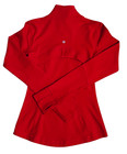      Super Rare  Lululemon Sz 4 Define Jacket Luon Dark Red Euc    