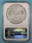 2014  w  Ngc Ms69 Silver Eagle Struck At West Point First Releases Star Label