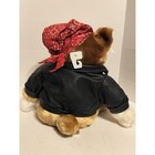 Dan Dee Goodtime Gang Biker Bulldog Plush  i Wuff You  V564078aa06 Nwt Kids Gift