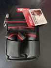 Hyper Tough Tool Pouch With 6 Storage Pockets  4-way Carry System  Carabiner New