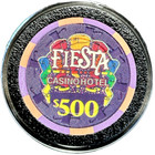 Casino Chip  Fiesta  500 Las Vegas Casino Legends Hall Of Fame