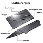 5-1000 Pack Credit Card Thin Knives Cardsharp Wallet Folding Pocket Micro Knife