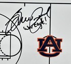 Bruce Pearl Sighed Auburn Tigers Coach Clipboard Autographed Psa dna Coa