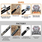 Weisen High Clearance Billet Aluminum Rear Radius Rods For Polaris Rzr Pro R r 4