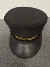 Vintage Railroad Conductor Hat The Hub Schneider s Oakland M1895 Style Cap Sz 7