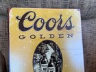 Coors Golden Beer Metal Sign Brewery Logo New Vintage Reproduction Tin Usa