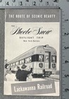 Antique Lackawanna Rr The Phoebe Snow Daylight Trip Time Table Brochure