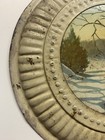 Tin Metal Stove Pipe Chimney Flue Cover-farm Decor-winter Scene-vintage 8   