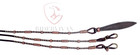 Romal Reins Dark Cherry  20 Plaits Romel Reins  Romal Reins 55  California Style