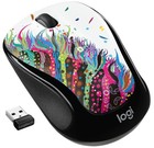 Logitech M325s Wireless Mouse Web Scrolling Pc   Mac   Laptop Celebration Black