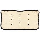 Black Luxurious Golf Cart Front Cushion Set Fit For Ezgo Golf Cart Txt