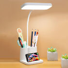Led Desk Light Bedside Reading Night Lamp Rechargeable Usb Touch Sensor Dimmable