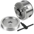 3 Piece Hubless Quick Chuck Adapter Set For 1  Arbor Brake Lathes 70040 Ammco