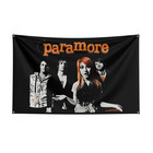 Paramore Rock Band Fans Fabric Flag Banner Tapestry Wall Hang Room Decor 3x5ft