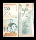 10 X Venezuela 500 Bolivares Digitales -2024   500 Million Redenominated Unc