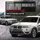 Front Left Fender Flare Fit Bmw X3 2011-2017  X4 Xdrive28i 2015-2018