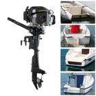 6 Hp 4 Stroke Heavy Duty Outboard Motor Marine Boat Engine  Air Cooling 2500rpm