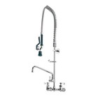 Krowne 17-109wl Royal Series 8  Center Wall Mount Pre-rinse With Add-on Faucet 