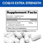 Coq 10 Coenzyme Q10 400mg - Supports Heart Health increases Energy And Endurance