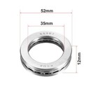 Ball Bearings 35mm X 52mm X 12mm Chrome Steel Abec3 Single Row Roller 2pcs