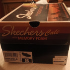 Skechers Rumblers Hotshot Rhinestone Wedge Slide Sandals Size 8 Nwt