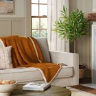 The Cozy Collection Cozy Faux Cashmere Knit Throw Camel - Threshold