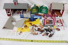 Huge Vintage Breyer Horse Toy Parts Lot Barn Figures Fence 1999 Cafe Grooming