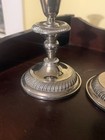 Vintage Silver Plate Candle Sticks