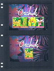  17 25 Scott Value - 2015 Gambia Orchids 2 S s Flowers African West Cv Mnh Nh Um