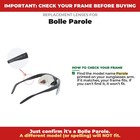 New Walleva Black Polarized Replacement Lenses For Bolle Parole Sunglasses