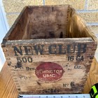 Antique Remington Wooden Ammunition Crate Box All Original Condition  3