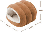 Hamster Warm Bed House Guinea Pig Hideout Soft Washable Mice  Rat Nest Small Ani