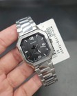Casio Mtp-b195d-1avdf Men s Stainless Steel Watch Black Dial Date 50m New
