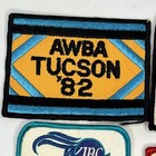 4 Rare Vintage Awba Wibc Championship Patches Tucson Phoenix Arizona 82 83 95