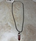 5 Pc Natural Quartz Crystal Stone Point Chakra Healing Gemstone Pendant Necklace