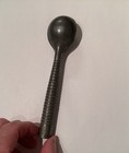 Vintage Nevco Ice Cream Scoop Metal Scooper Ribbed Handle