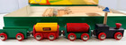 Vintage Brio 33125 Wooden Train Set Complete W orig  Box Complete