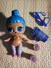 Lol Surprise  Confetti Pop Series 3 - 3    Sleepy Buns Doll - Blue Hair