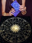 Tarot Cloth Divination Cards Velvet Mat Zodiac Astrology Horoscope Tablecloth