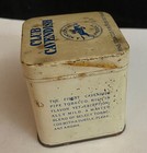 Vintage 1920   s Club Cavendish Pipe Tobacco Tin Can Made In U s a 