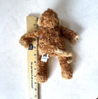 Retired Jellycat Junglie Monkey Plush 9    Curly Tail Brown Tan Stuffed Animal