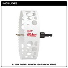 Milwaukee 6inch Hole Dozer Bi-metal Hole Saw With Arbor
