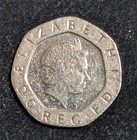 2000 Great Britain 20 Pence Circulated Km  990