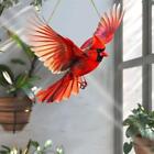 Hummingbird Stained Glass Window Hanging Ornament Sun Catcher Cute Bird Pendants