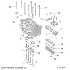 Polaris Graded Valve Tappet  3 650  Genuine Oem Part 5139458-365  Qty 1