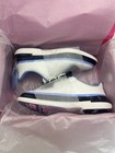 G fore Women s Gallivan2r Tuxedo Stripe Kiltie Golf Shoes - Size 9 5 - Glf000108