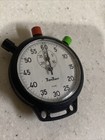 Stopwatch Hanhart Mechanical Abs Plastic Case 1 5 Sec 3 Buttons Germany Working